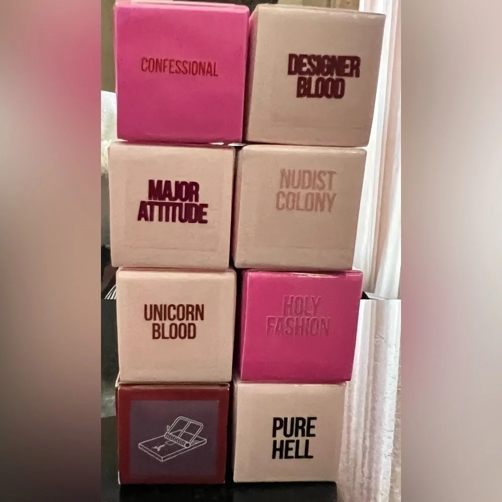 Brand New Jeffree Star Velvet Trap Lipstick in color Pure Hell